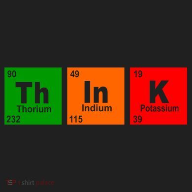 Think Science Periodic Comfort Colors T-Shirt