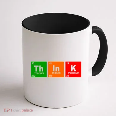 Think Science Periodic Coffee Mug back