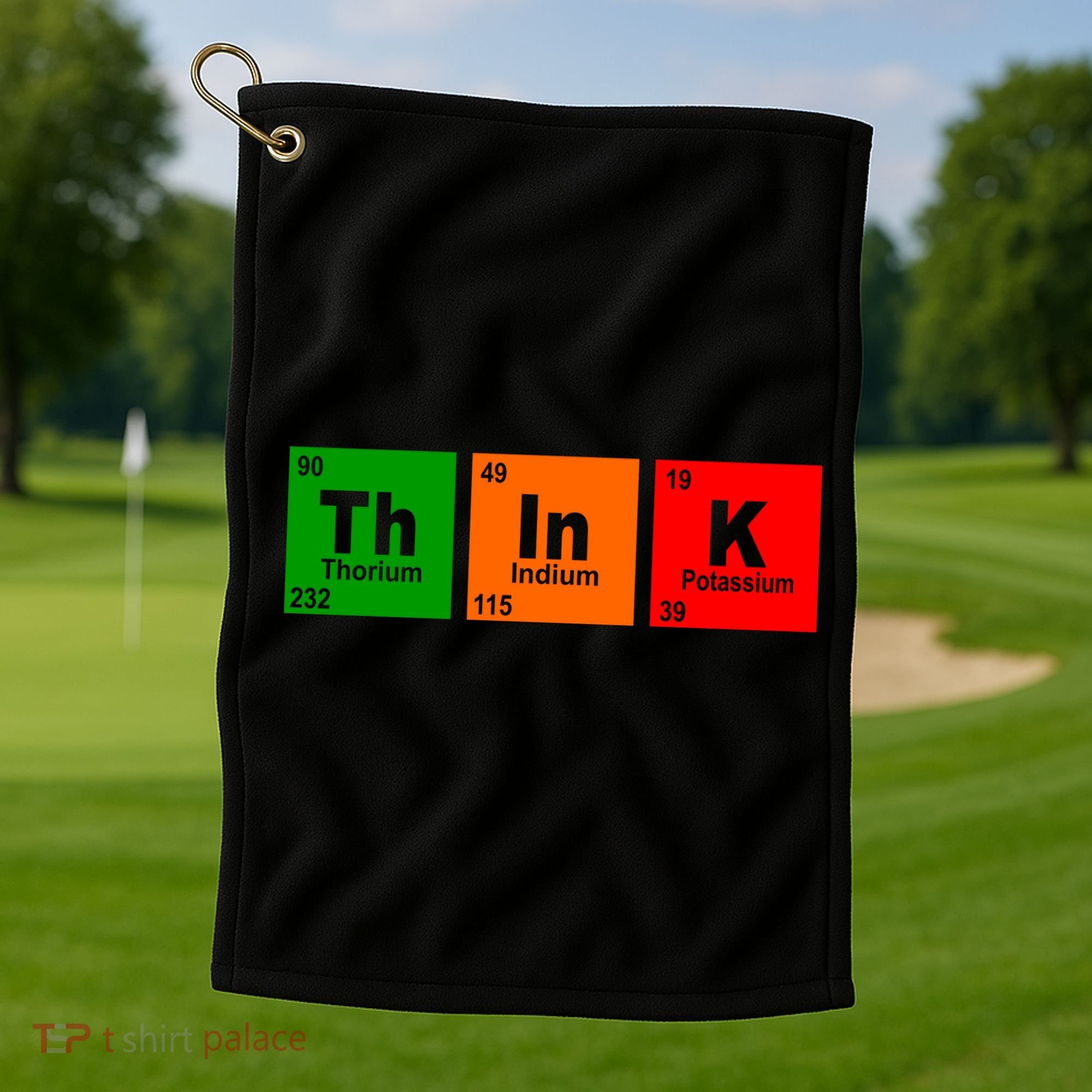 Think Science Periodic Golf Towel