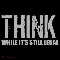 Think While It Is Still Leagal Visor thumb 3