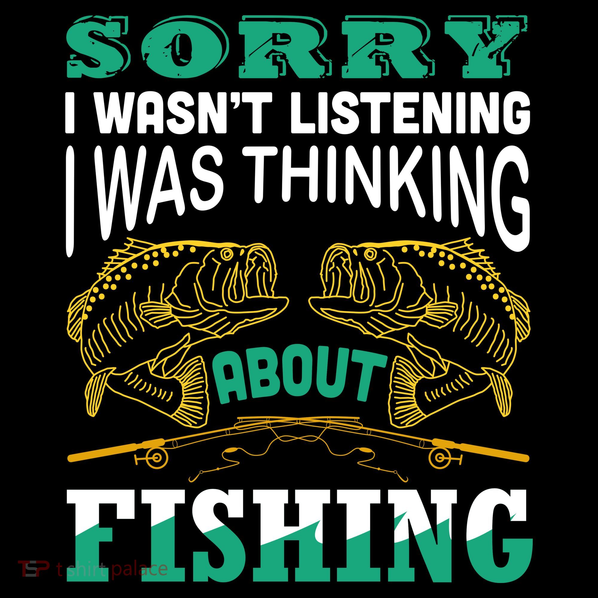 Thinking About Fishing Funny Women's Hoodie