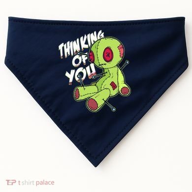Thinking Of You Voodoo  USA-Made Doggie Bandana