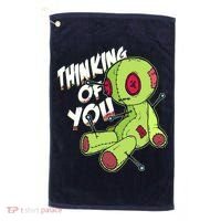 Thinking Of You Voodoo  Golf Towel thumb 0