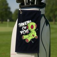 Thinking Of You Voodoo  Golf Towel thumb 2