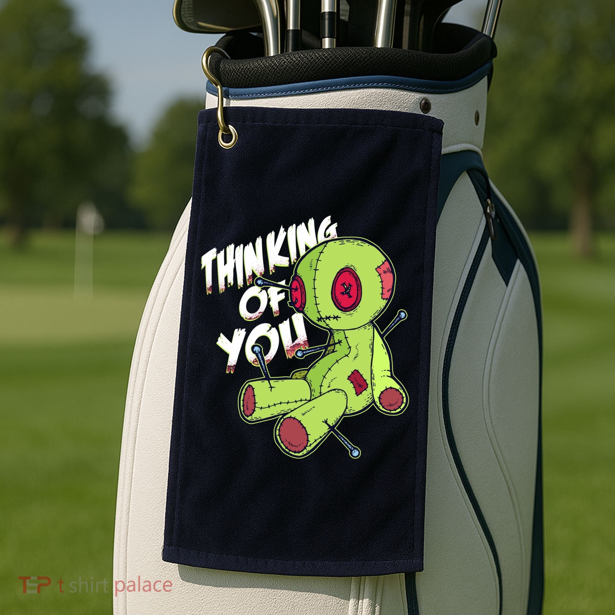Thinking Of You Voodoo  Golf Towel