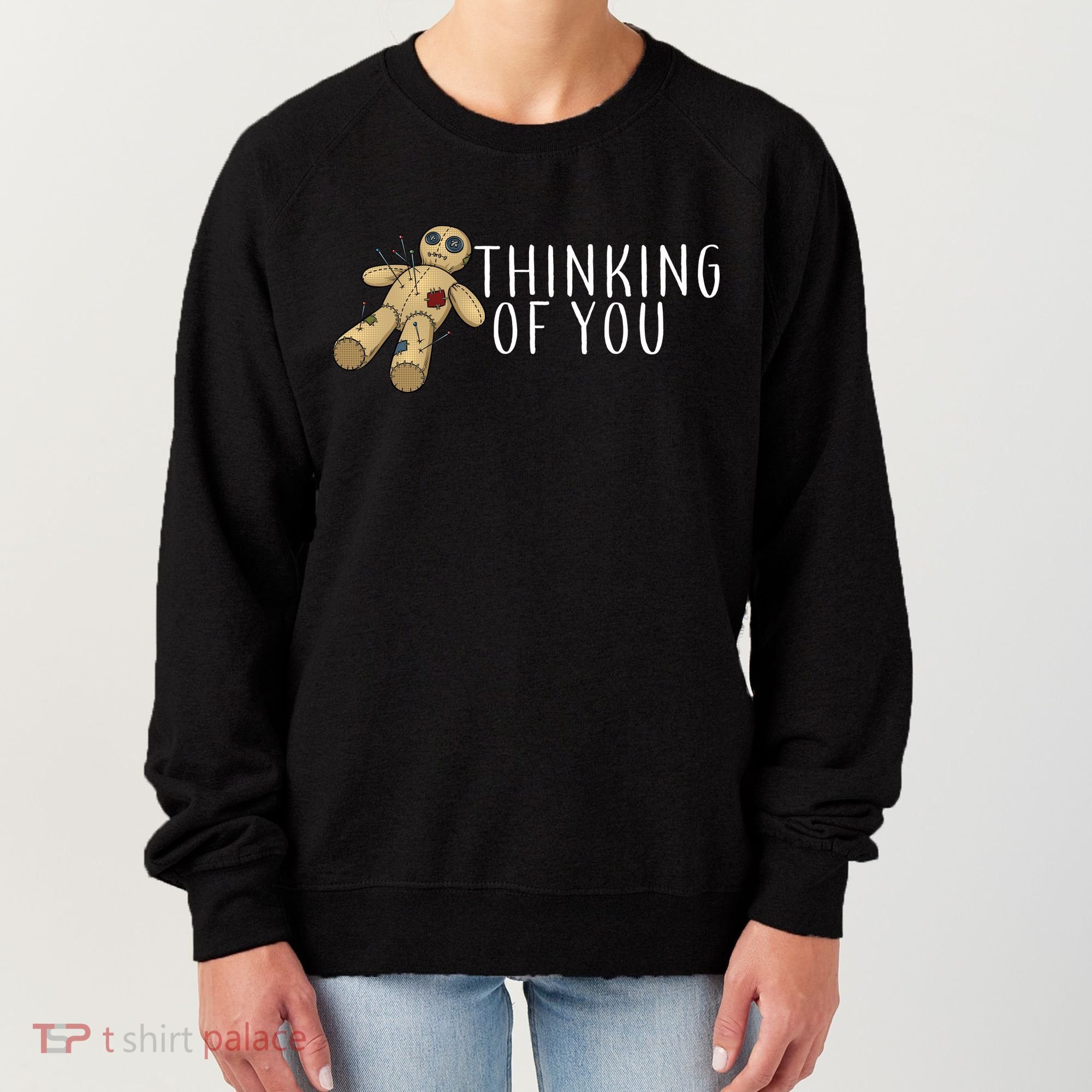 Thinking of You Voodoo Doll Women's Sweatshirt