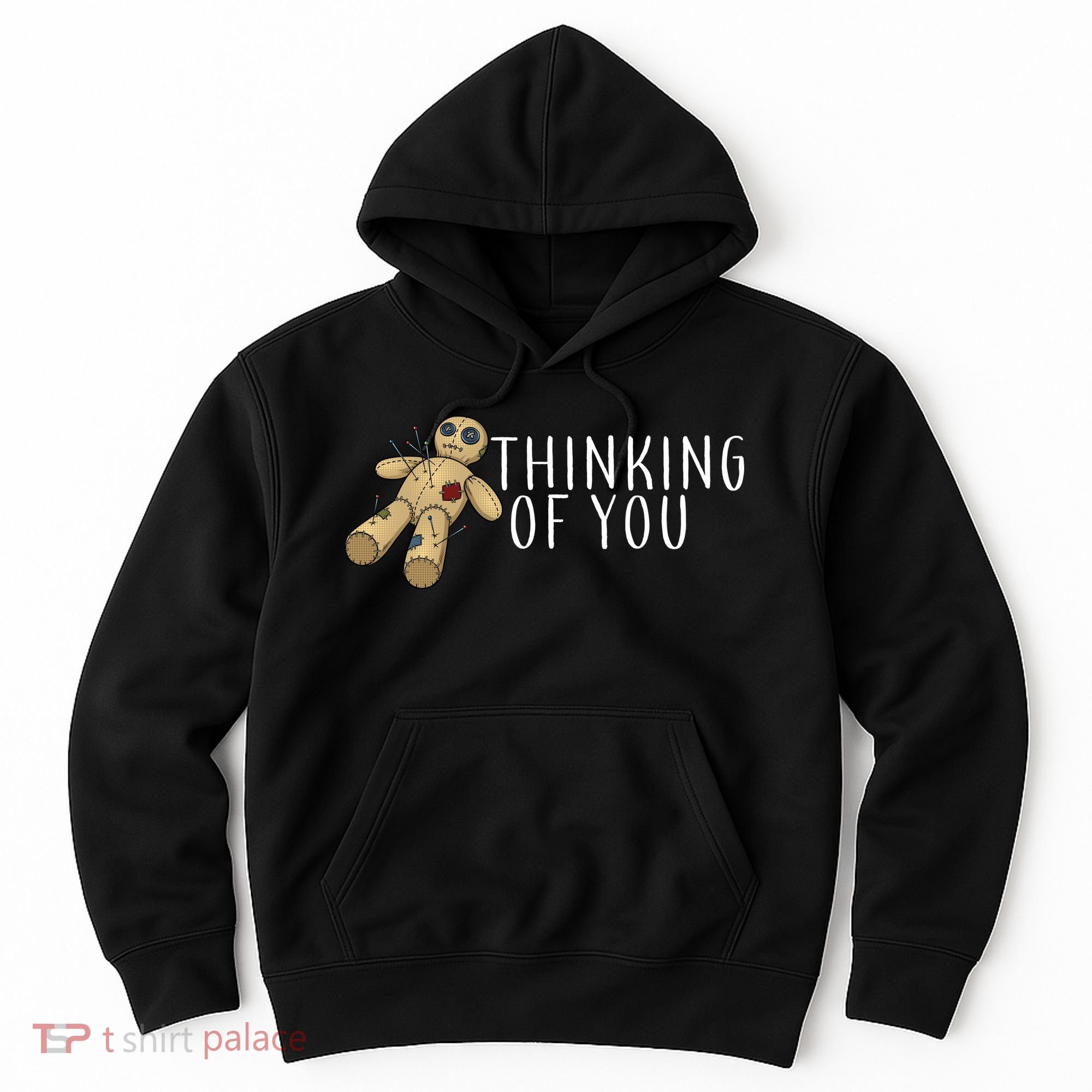 Thinking of You Voodoo Doll Hoodie