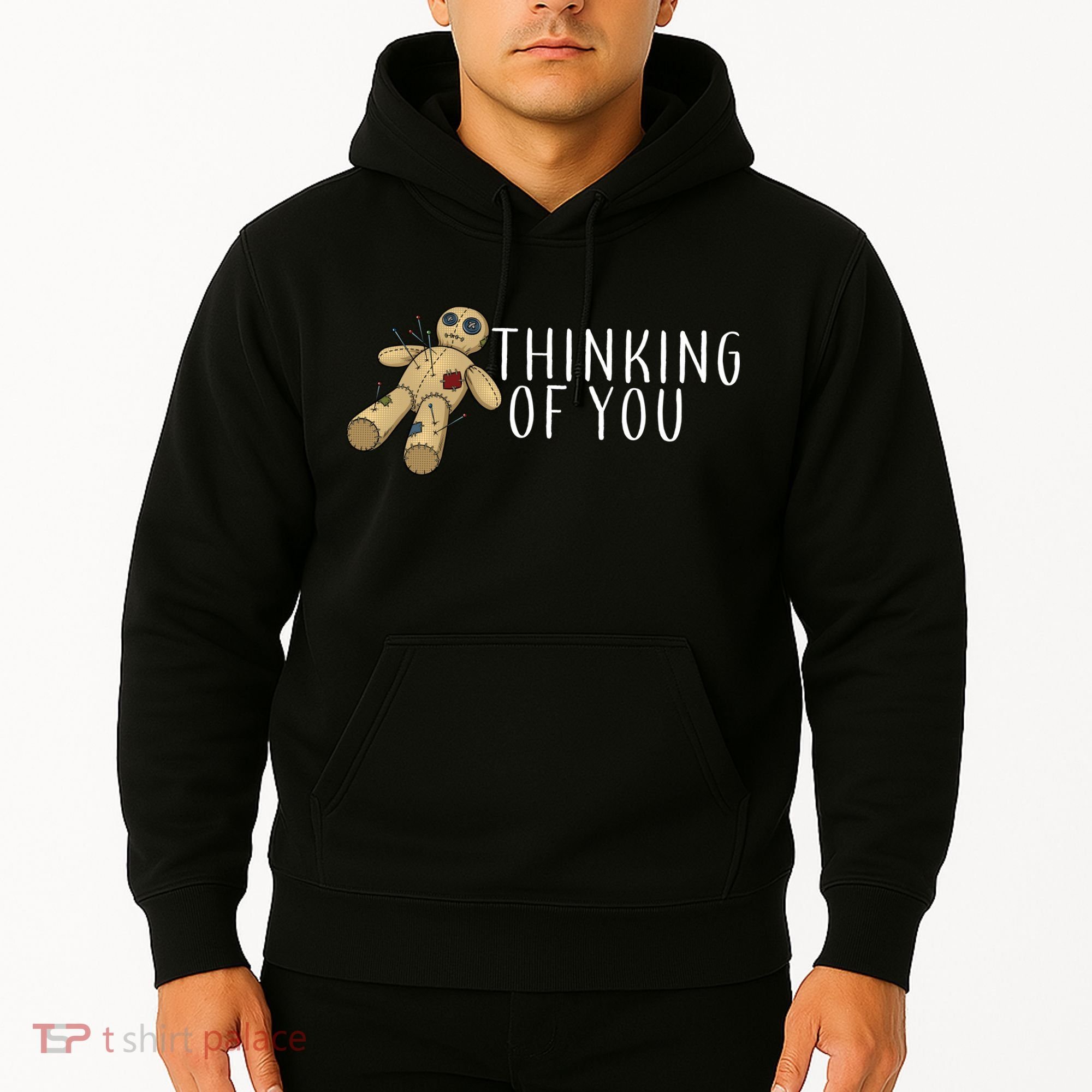 Thinking of You Voodoo Doll Hoodie
