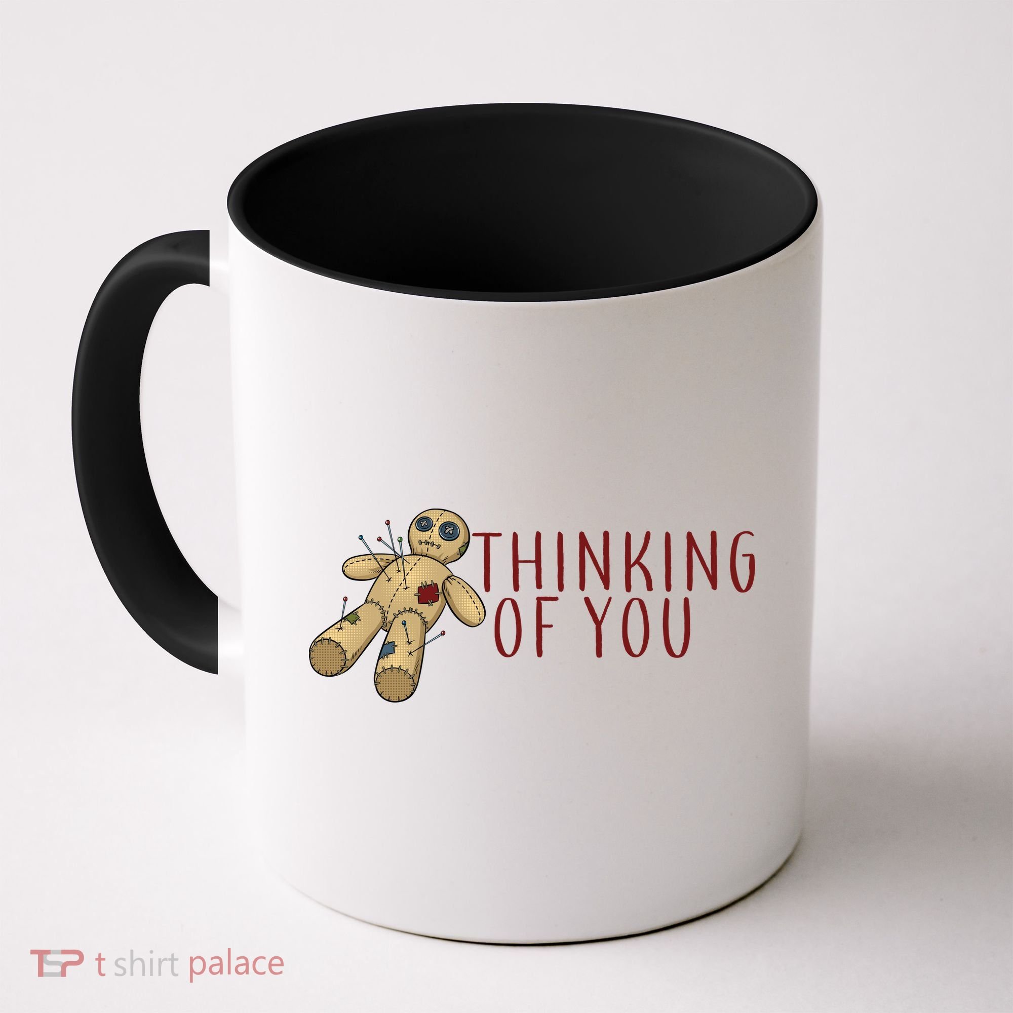 Thinking of You Voodoo Doll Coffee Mug