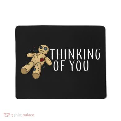 Thinking of You Voodoo Doll Mousepad