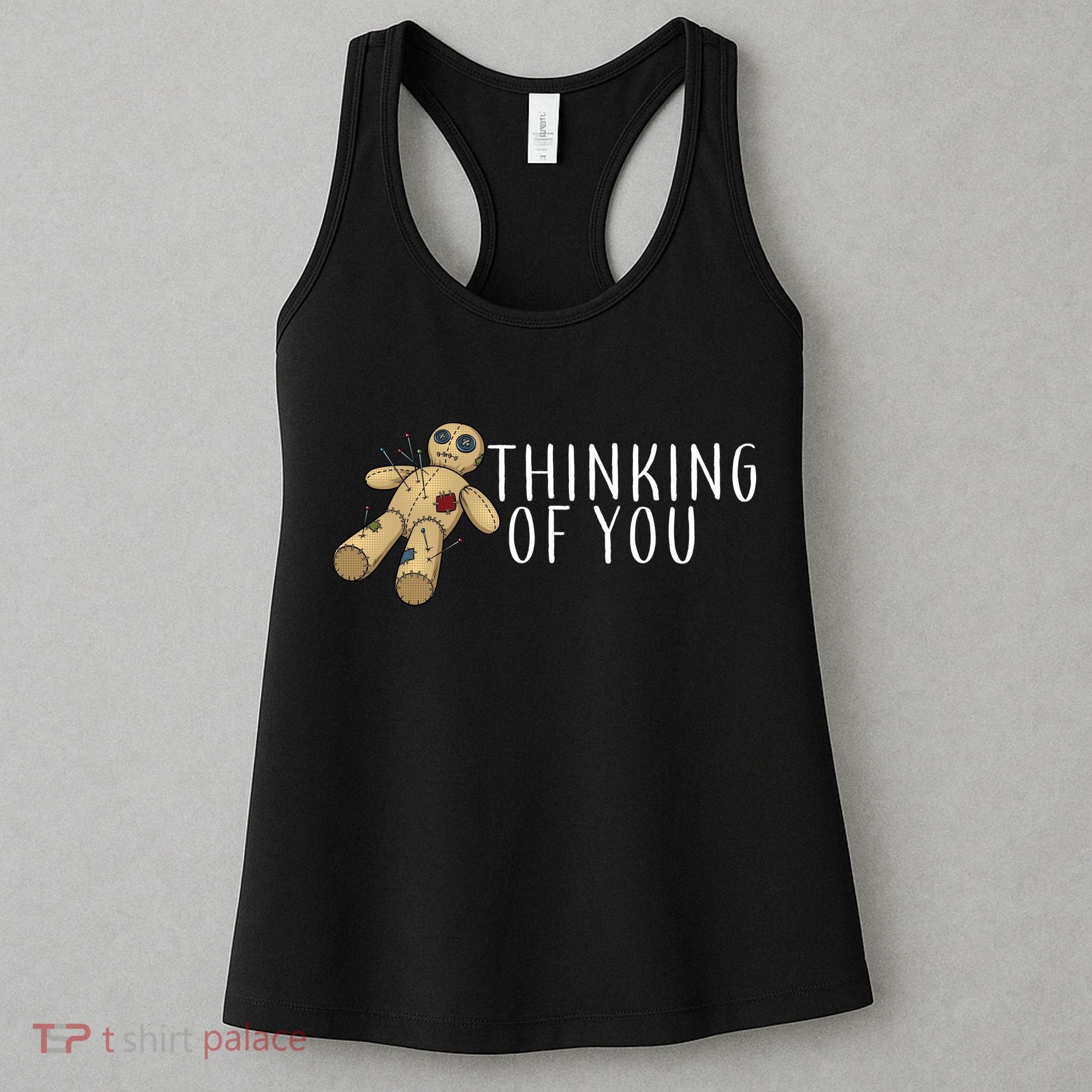 Thinking of You Voodoo Doll Women's Tank Top