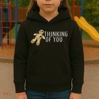 Thinking of You Voodoo Doll Kids Hoodie thumb 3