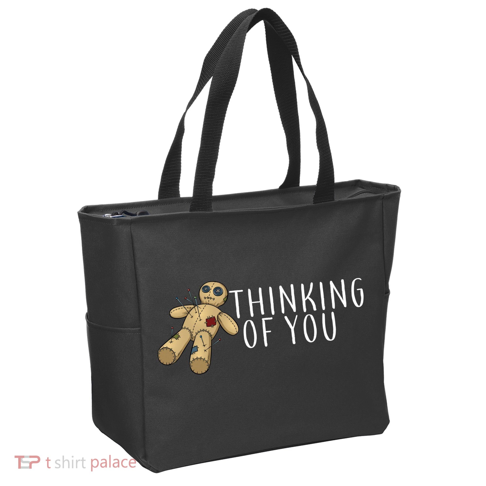Thinking of You Voodoo Doll Tote Bag