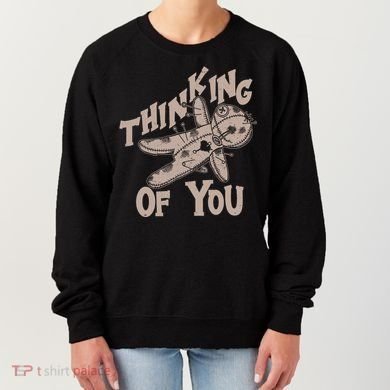 Thinking Of You Voodoo Doll Funny Women's Sweatshirt