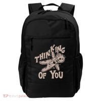 Thinking Of You Voodoo Doll Funny Backpack thumb 0