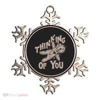 Thinking Of You Voodoo Doll Funny Ornament thumb 0