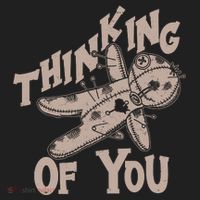 Thinking Of You Voodoo Doll Funny Hat thumb 2
