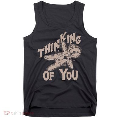 Thinking Of You Voodoo Doll Funny Tank Top