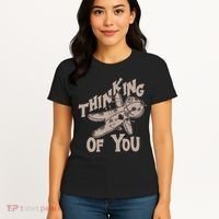 Thinking Of You Voodoo Doll Funny Women's T-Shirt thumb 4