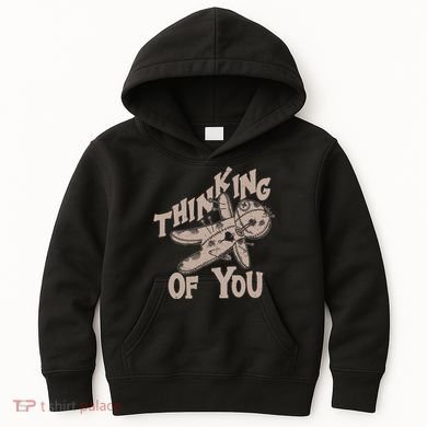 Thinking Of You Voodoo Doll Funny Kids Hoodie