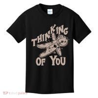 Thinking Of You Voodoo Doll Funny Kids T-Shirt thumb 0