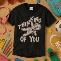 Thinking Of You Voodoo Doll Funny Kids T-Shirt thumb 3