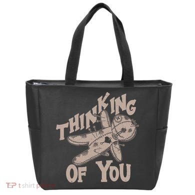 Thinking Of You Voodoo Doll Funny Tote Bag