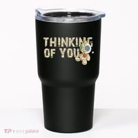 Thinking Of You Voodoo Doll Funny Meme Tumbler thumb 0