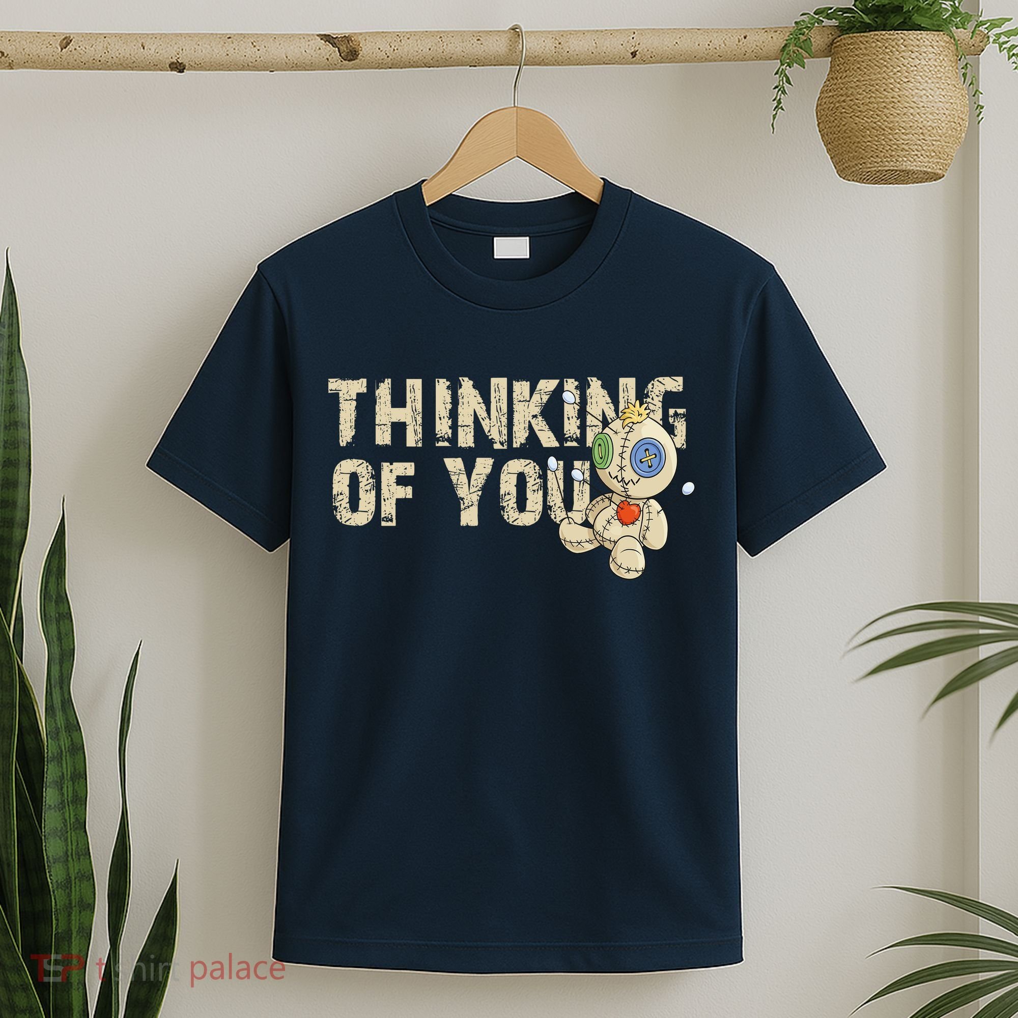 Thinking Of You Voodoo Doll Funny Meme T-Shirt
