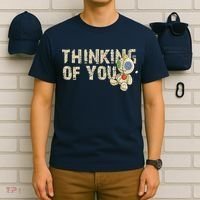 Thinking Of You Voodoo Doll Funny Meme T-Shirt thumb 6