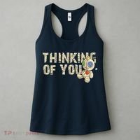 Thinking Of You Voodoo Doll Funny Meme Women's Tank Top thumb 3