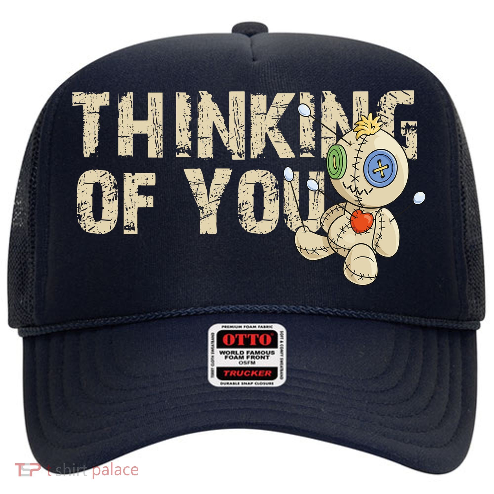 Thinking Of You Voodoo Doll Funny Meme Hat