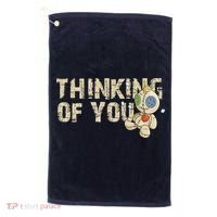 Thinking Of You Voodoo Doll Funny Meme Golf Towel thumb 0