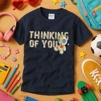 Thinking Of You Voodoo Doll Funny Meme Kids T-Shirt thumb 3