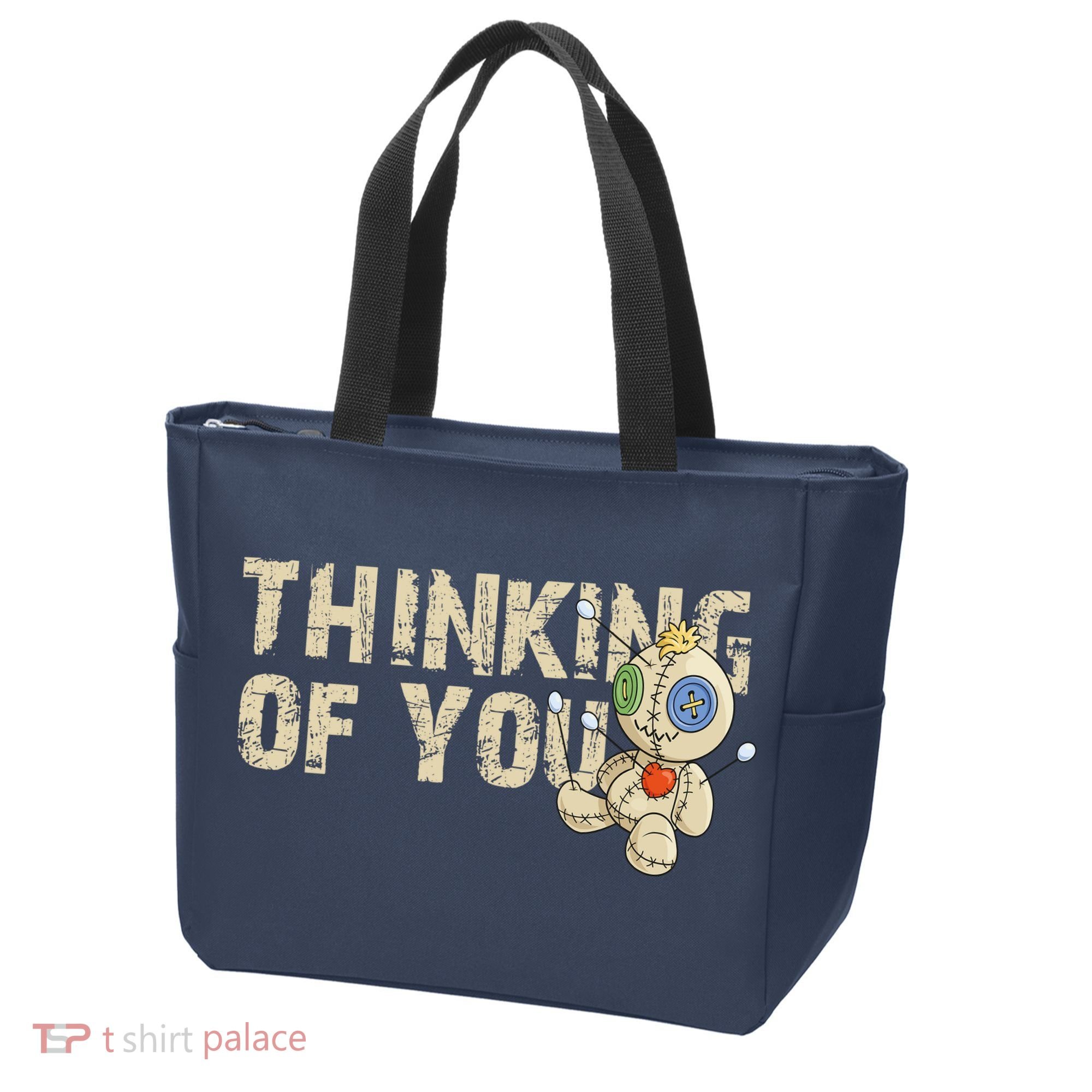 Thinking Of You Voodoo Doll Funny Meme Tote Bag