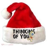 Thinking Of You Voodoo Doll Funny Meme Santa Hat thumb 0