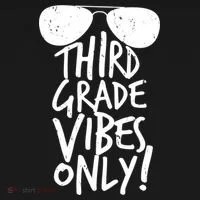 Third Grade Vibes Only Doggie Tank thumb 4