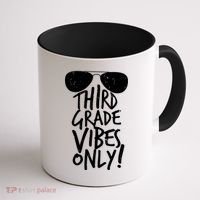 Third Grade Vibes Only Coffee Mug thumb 1