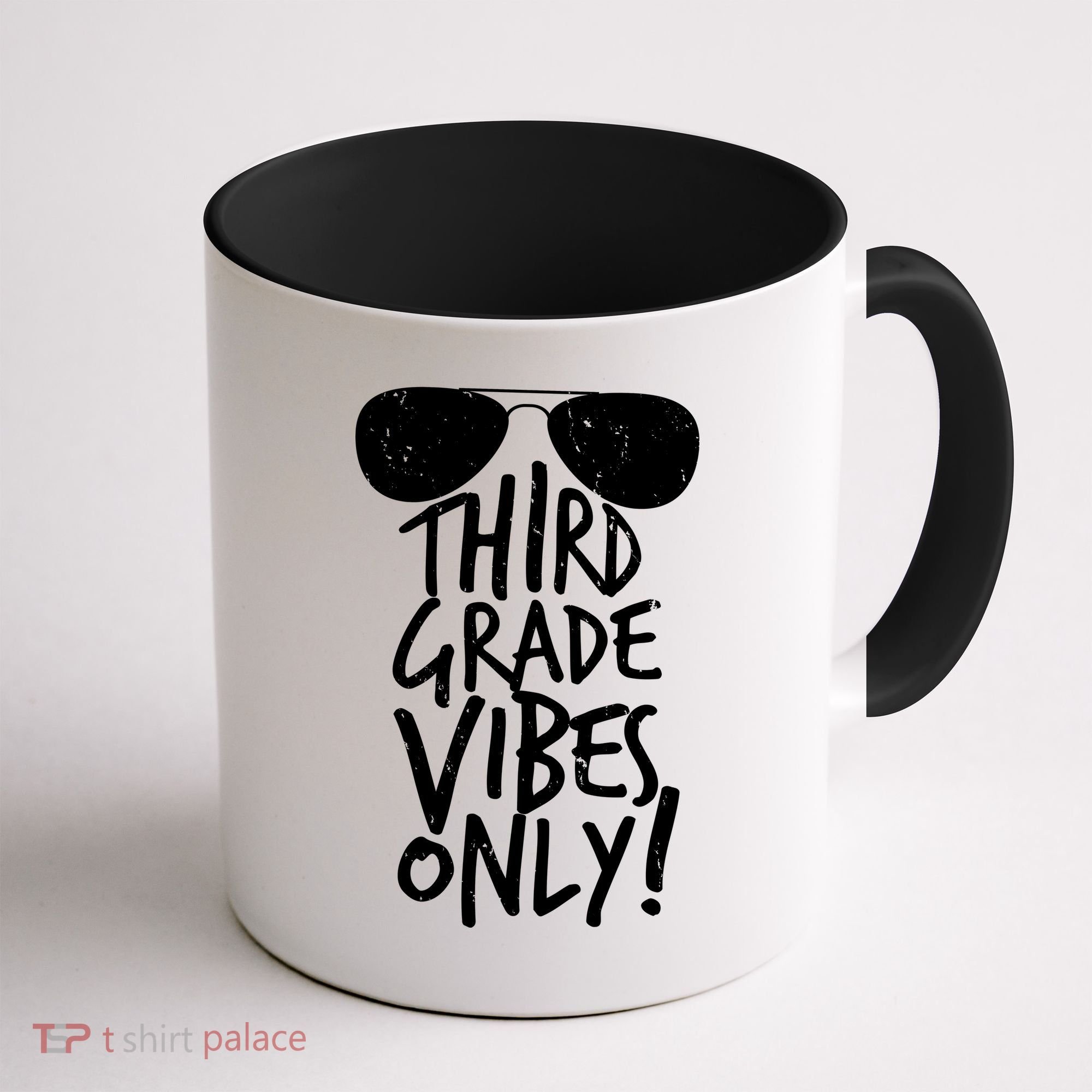 Third Grade Vibes Only Coffee Mug