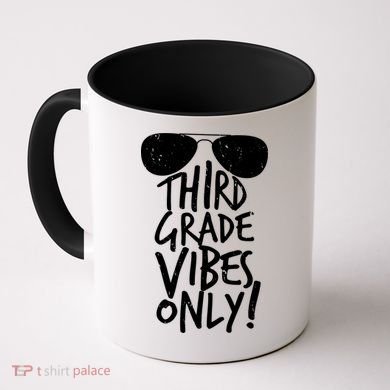 Third Grade Vibes Only Coffee Mug