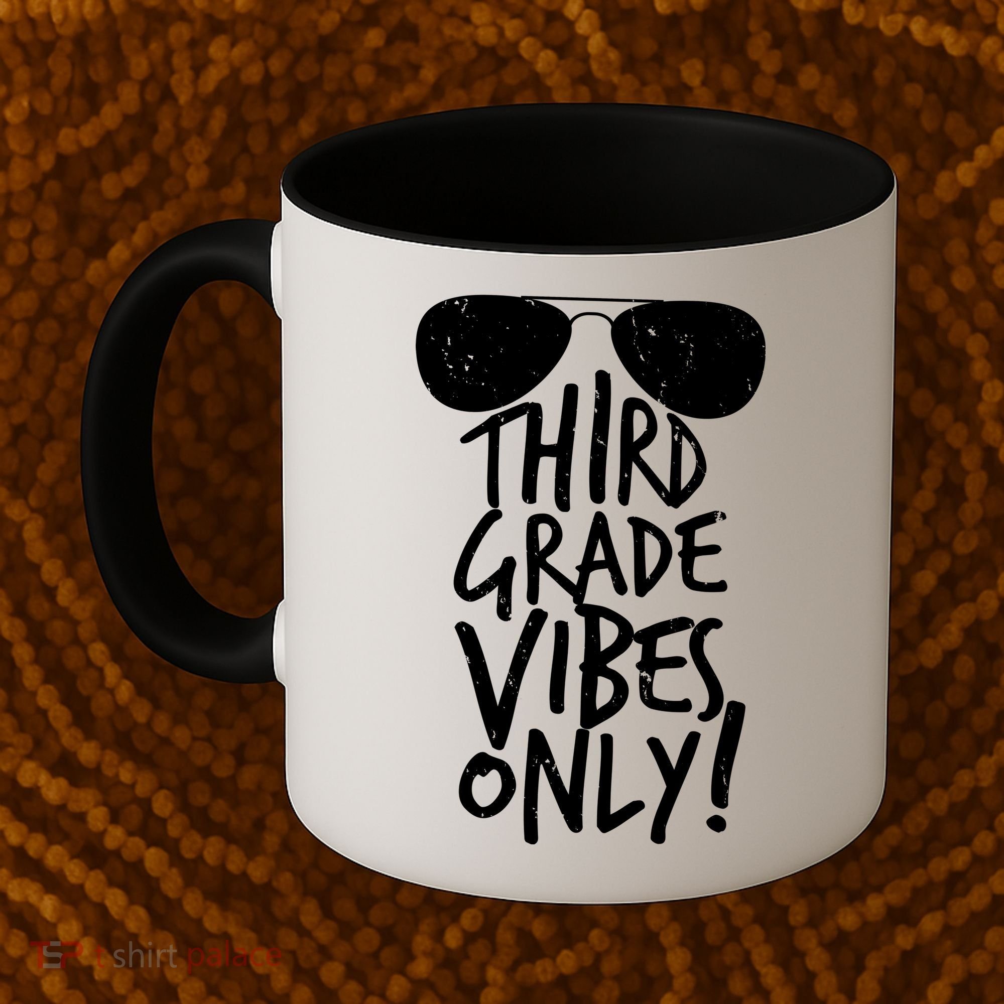 Third Grade Vibes Only Coffee Mug