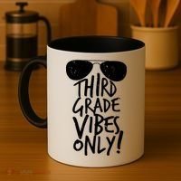 Third Grade Vibes Only Coffee Mug thumb 4