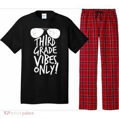 Third Grade Vibes Only Pajama Set