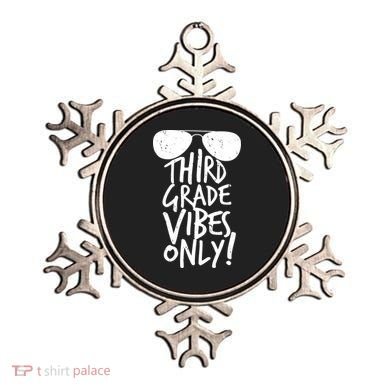 Third Grade Vibes Only Ornament