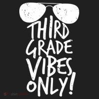 Third Grade Vibes Only Golf Towel thumb 3