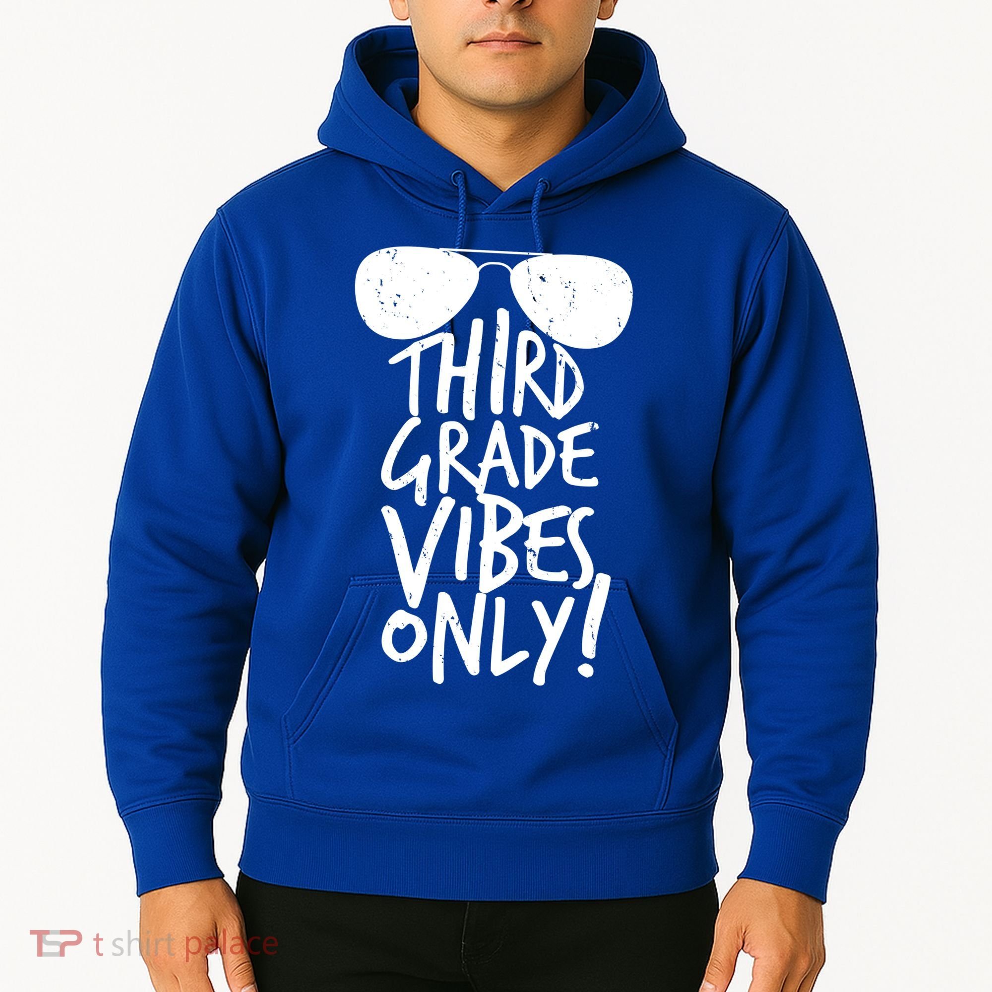 Third Grade Vibes Only Hoodie