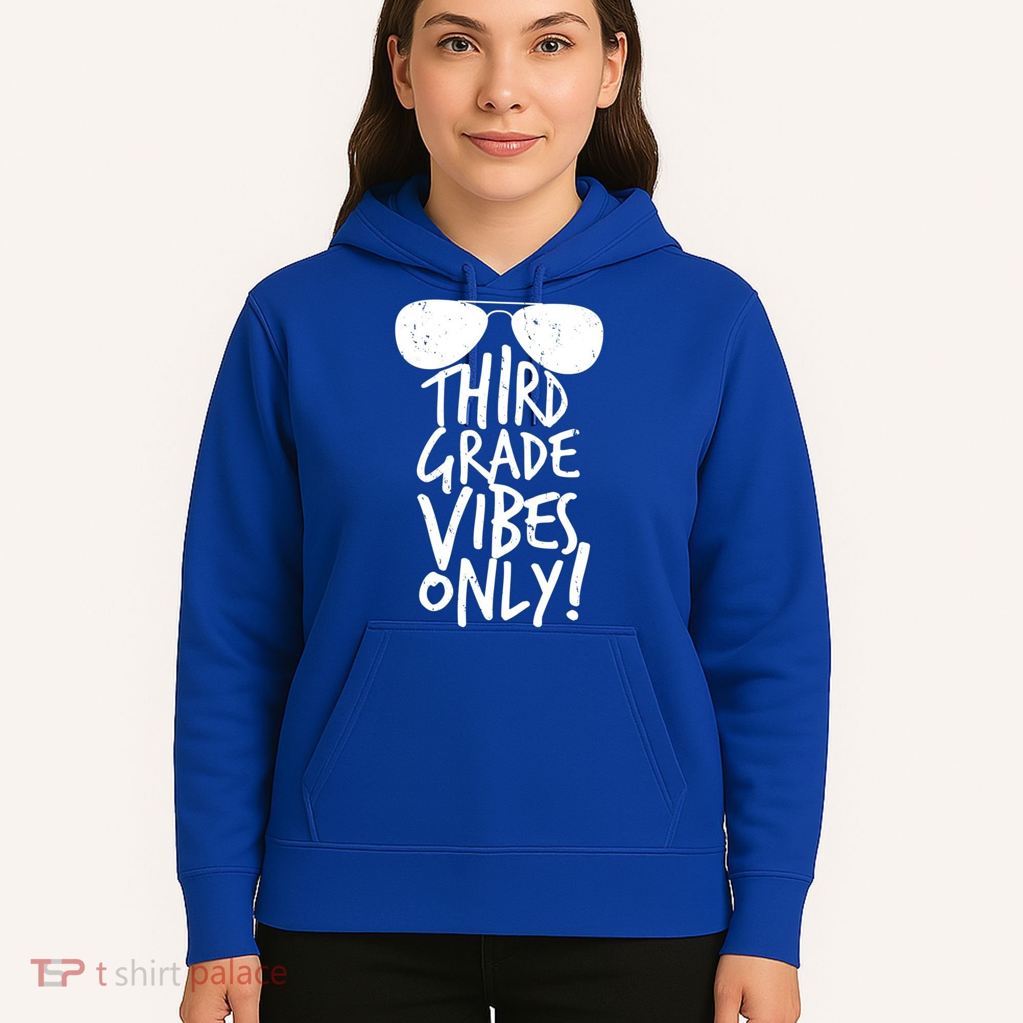 Third Grade Vibes Only Hoodie