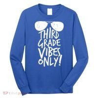 Third Grade Vibes Only Long Sleeve Shirt thumb 0