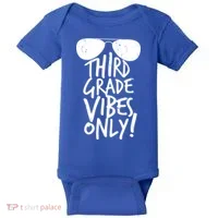 Third Grade Vibes Only Baby Bodysuit thumb 0