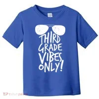 Third Grade Vibes Only Toddler T-Shirt thumb 0